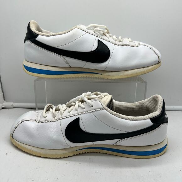 Nike Shoes Mens 10.5 Cortez \'23 White Black Photo Blue Sneakers DM4044-100 main image 8
